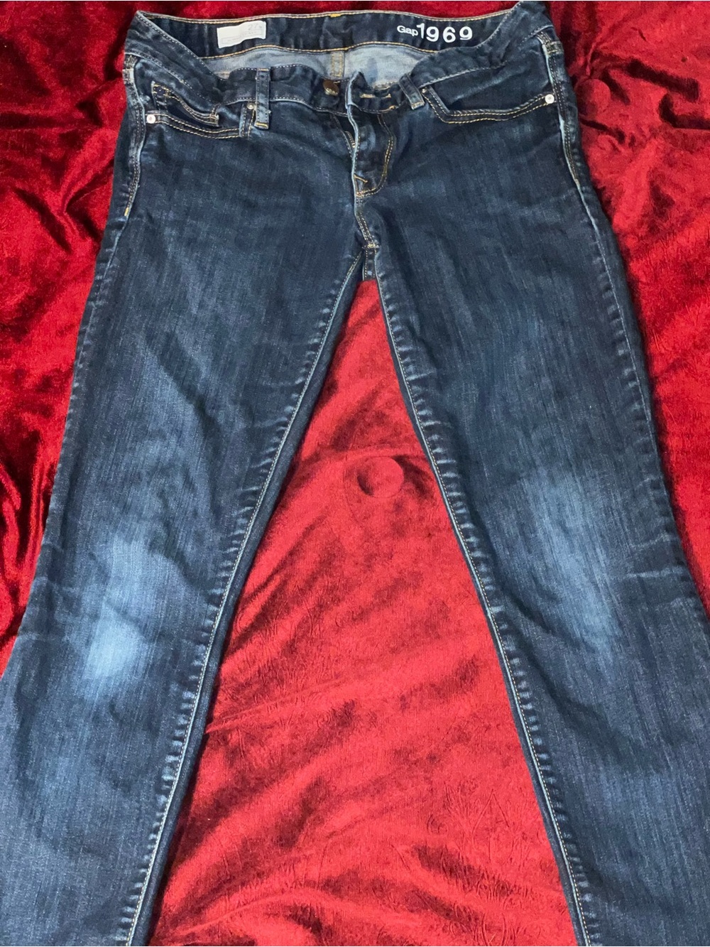 Gap 1969 always skinny jeans 27